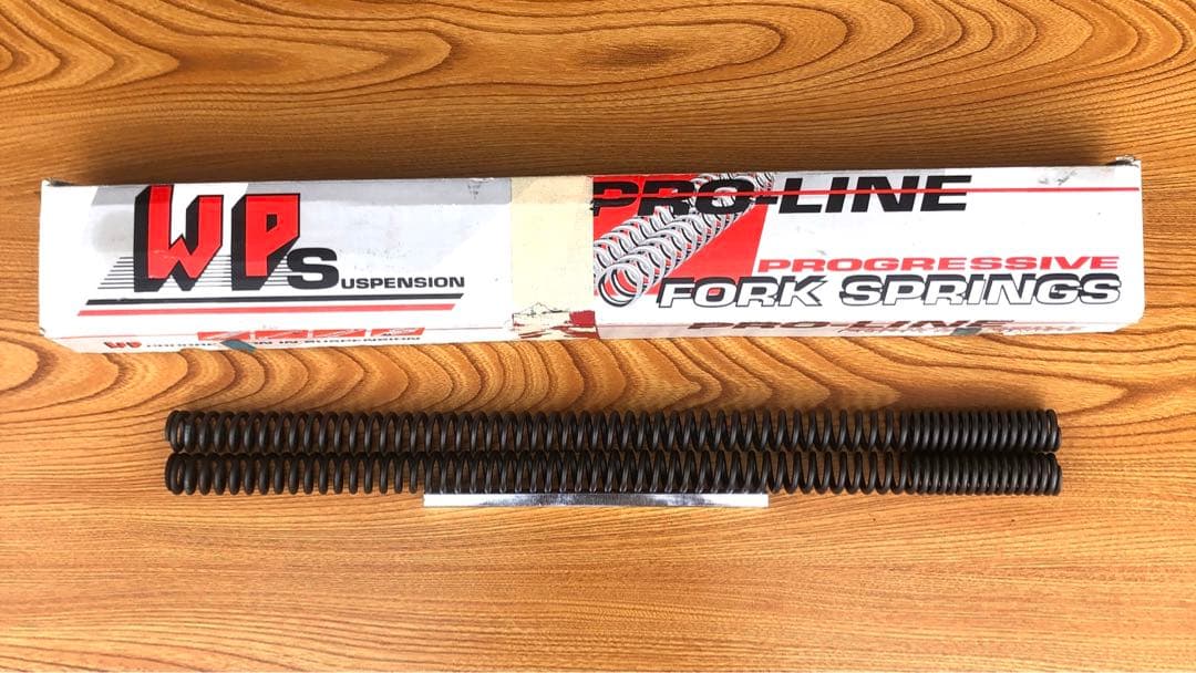 WP PRO-LINE フォークスプリング　 R50〜R100 2本サス用