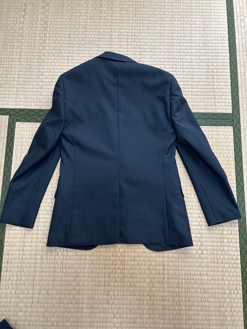 【新品未使用】スリーピース スーツ Y5ウール混素材 秋冬 2ツボタン スリム