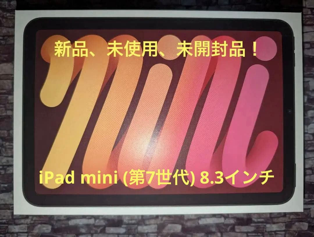 manabuniPad mini Wi-Fi 256GB（第7世代）