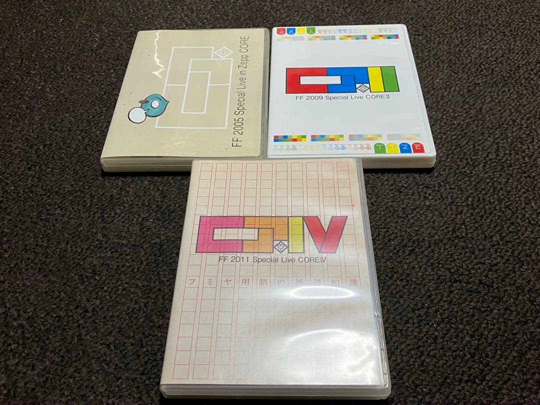 藤井フミヤFF Special Live CORE DVD5本セット