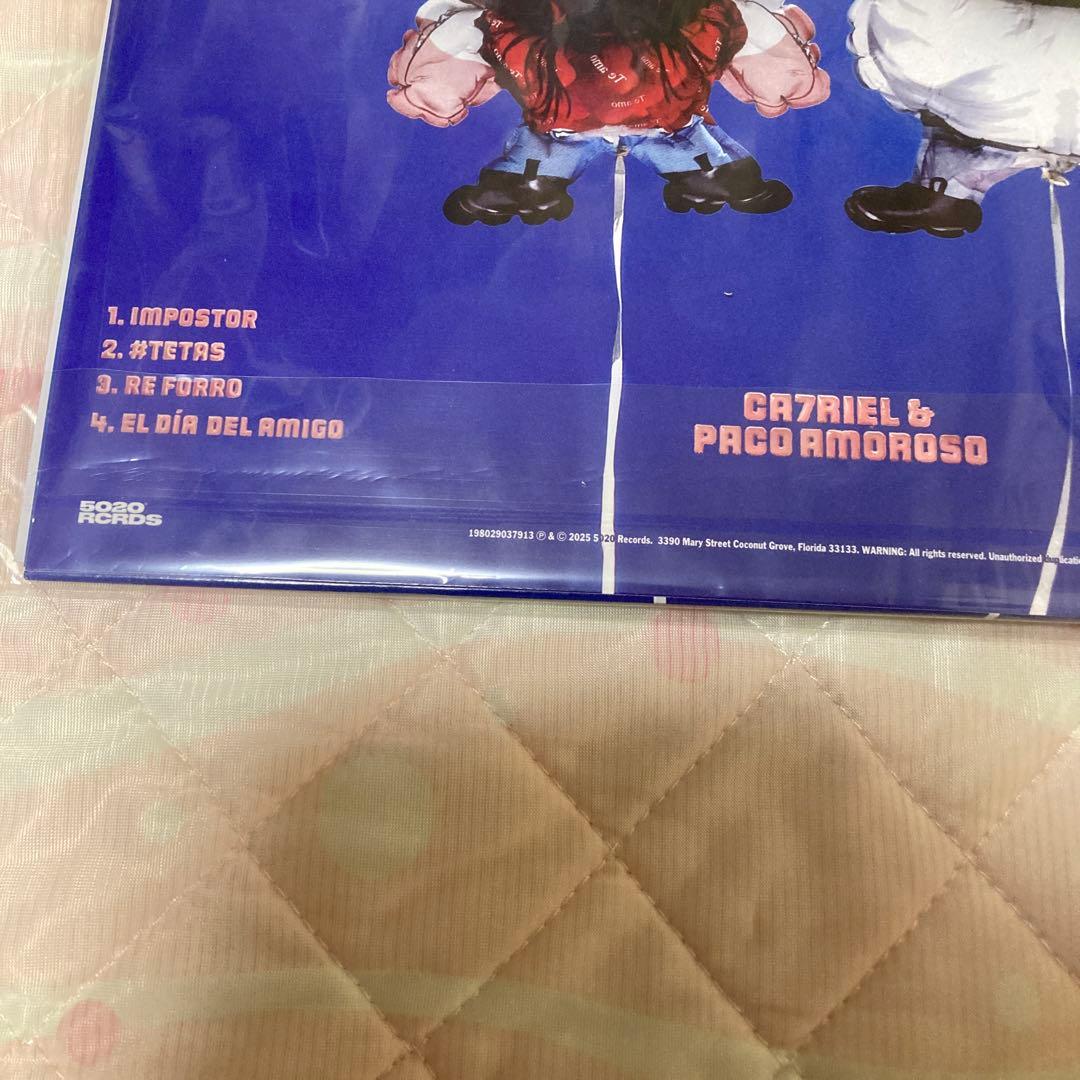 祝フジロックCA7RIEL & PACO AMOROSOカトパコ　レコードLP