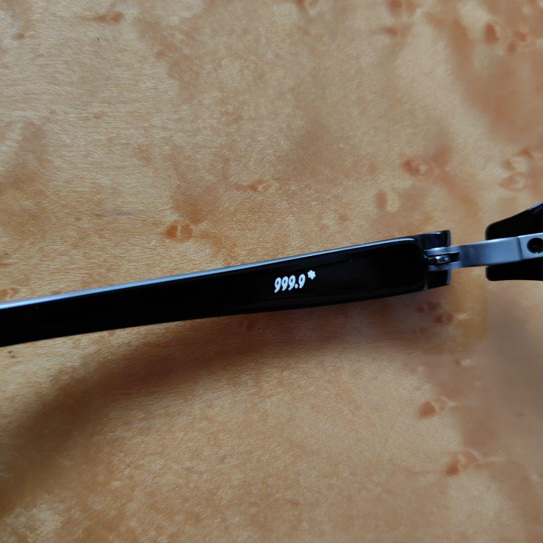 999.9 フォーナインズ　NP-51　ブラック　度付きレンズ