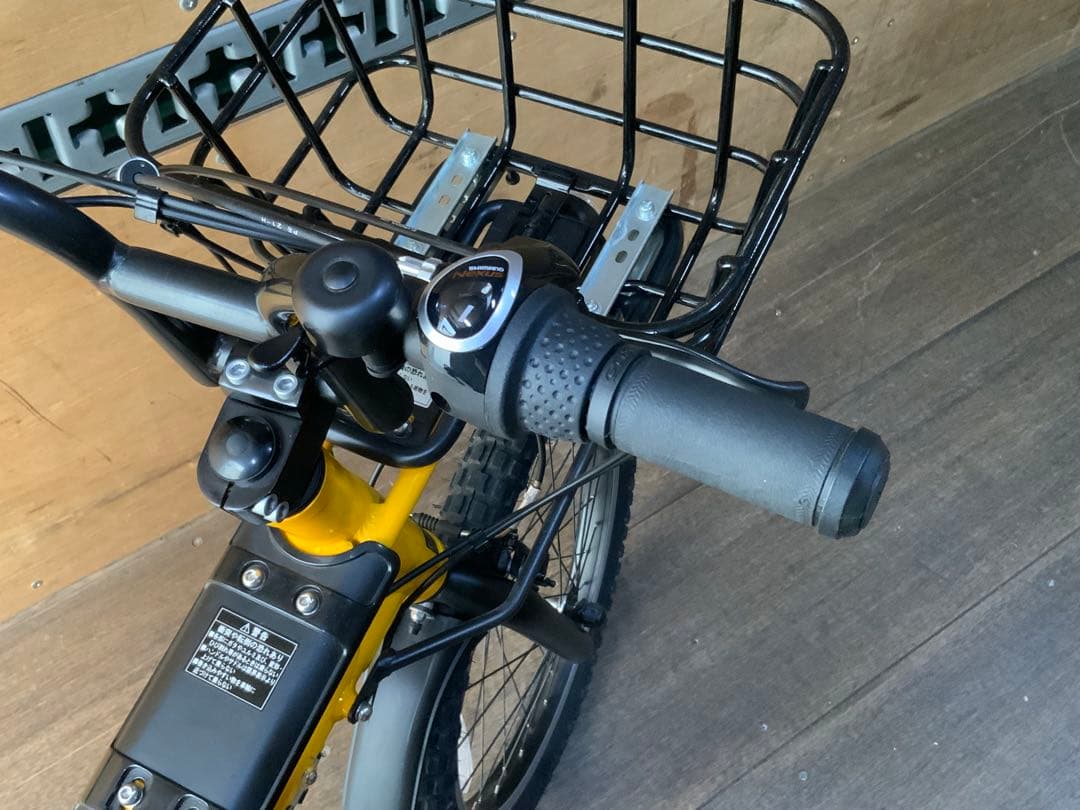 引取12.3万　電動アシスト自転車 黄 BE-ELZ034Y 20インチ