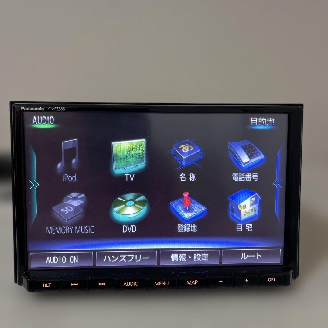 スズキ純正8インチパナソニック：CN-RZ865 年地図2020