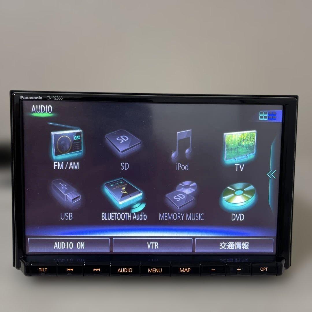 スズキ純正8インチパナソニック：CN-RZ865 年地図2020