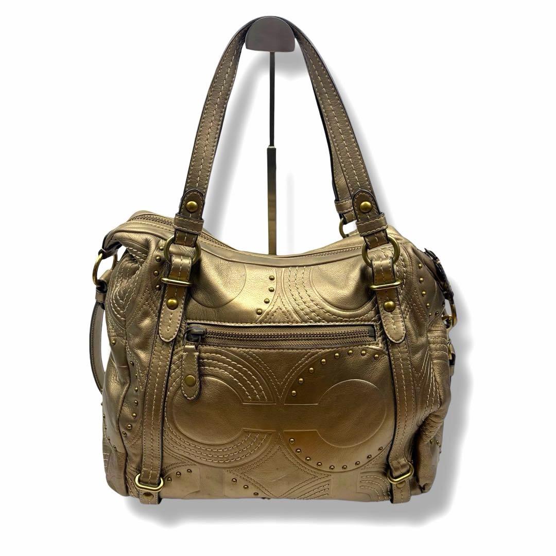 COACH コーチ 2way ショルダーバッグ ハンドバッグ 15276