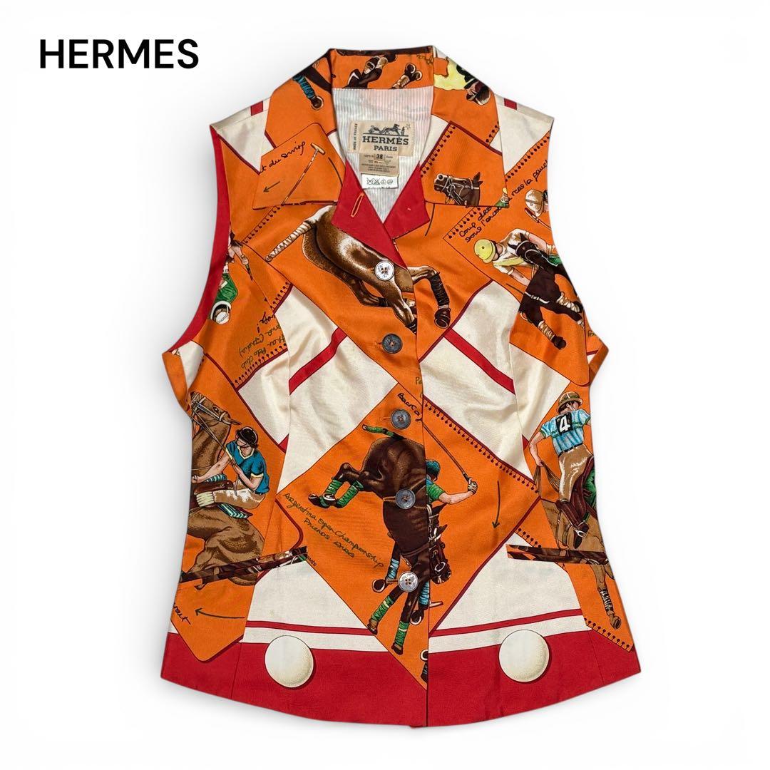 HERMES エルメス LE MONDEDU POLO ポロの世界 ベスト 38