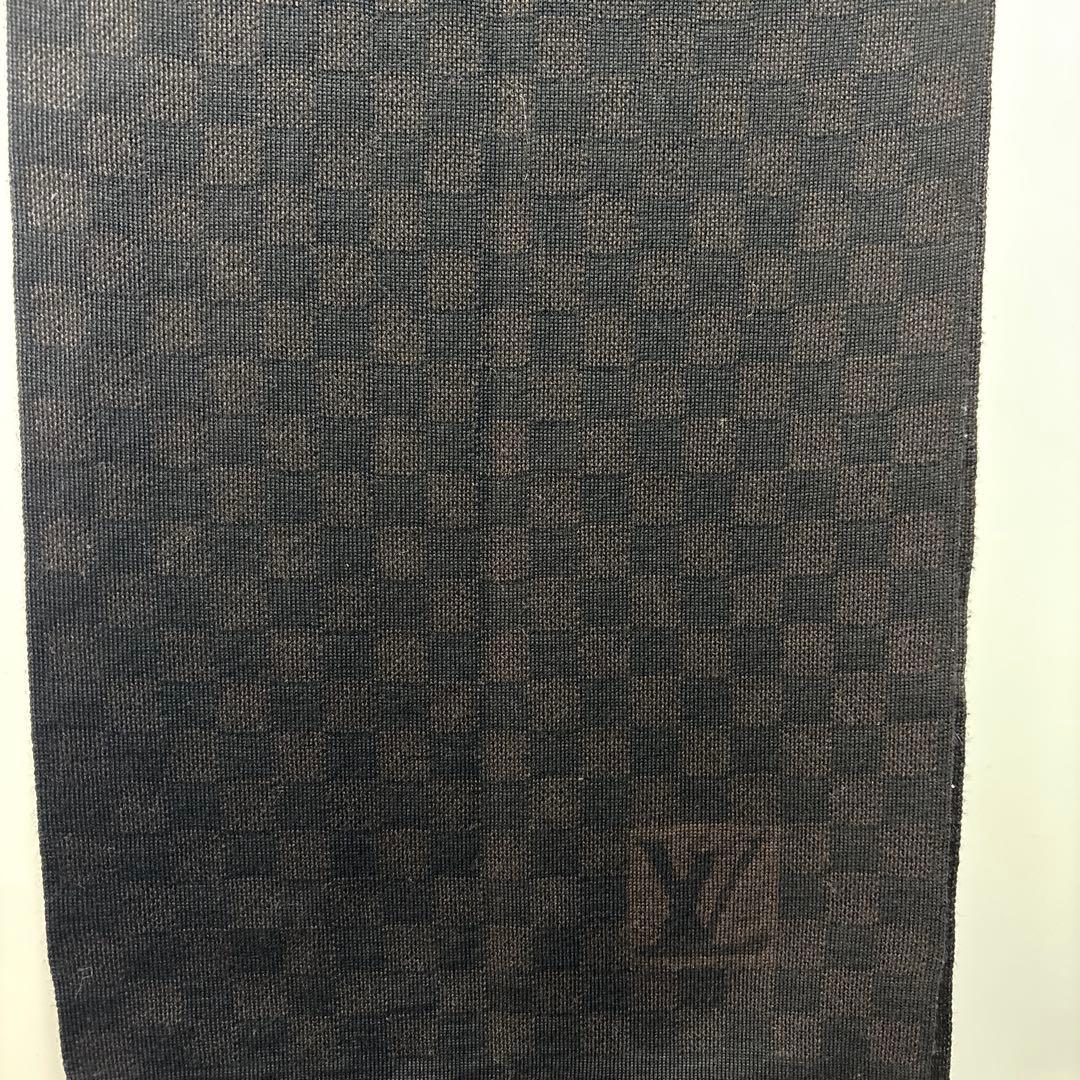 ルイ・ヴィトン マフラー LVロゴ ダミエ柄 　401910