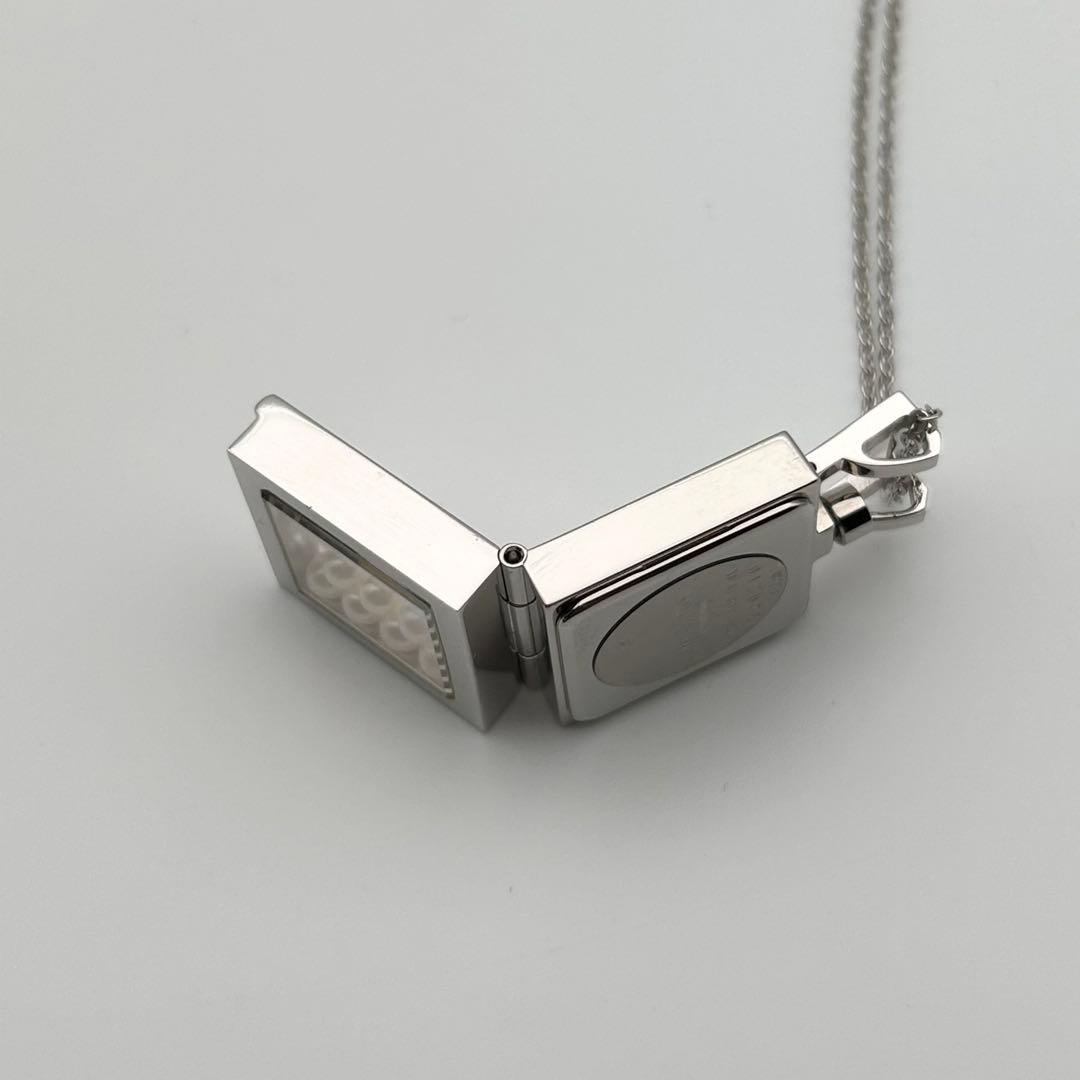 【新品電池 稼働】MIKIMOTO ペンダントウォッチ MOP 首掛け パール