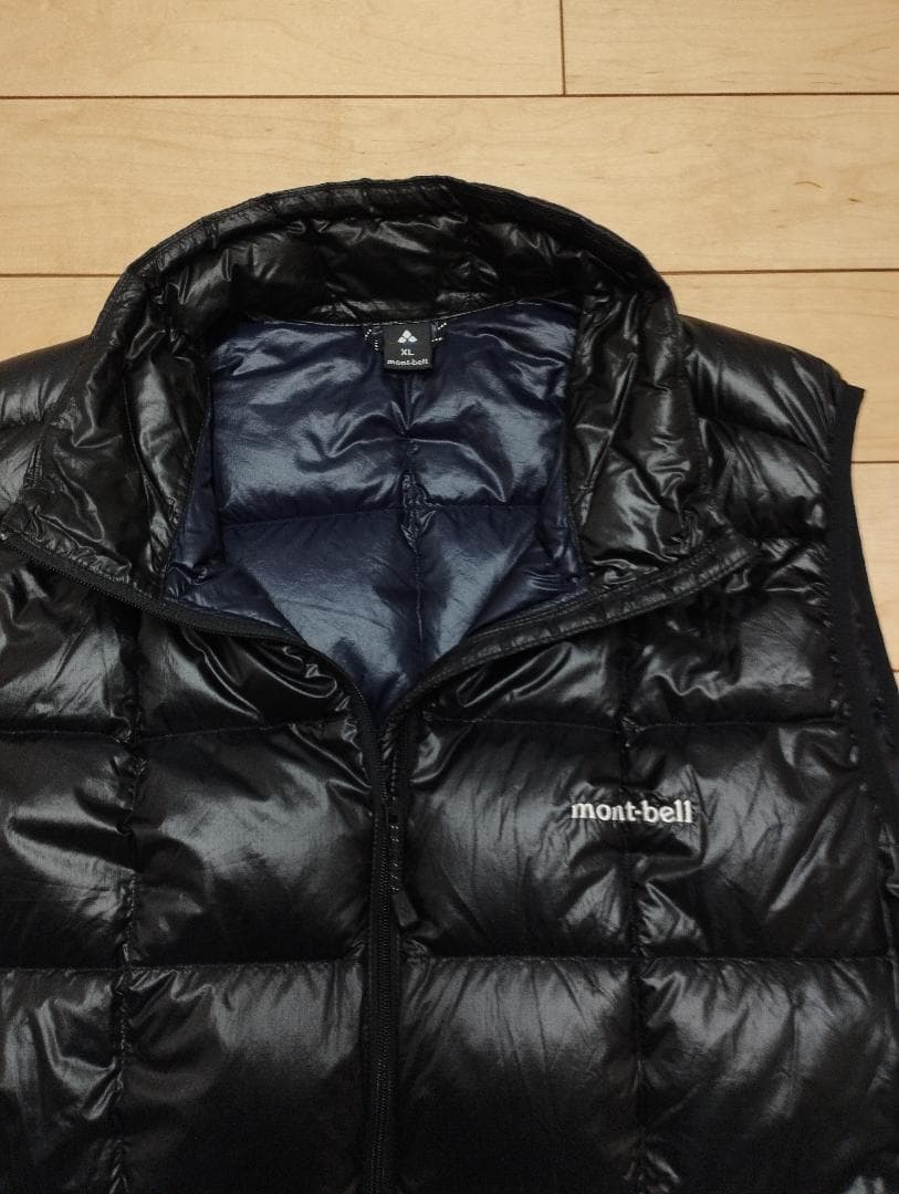 【美品】モンベル　スペリオダウンベスト　高品質　800FP XL