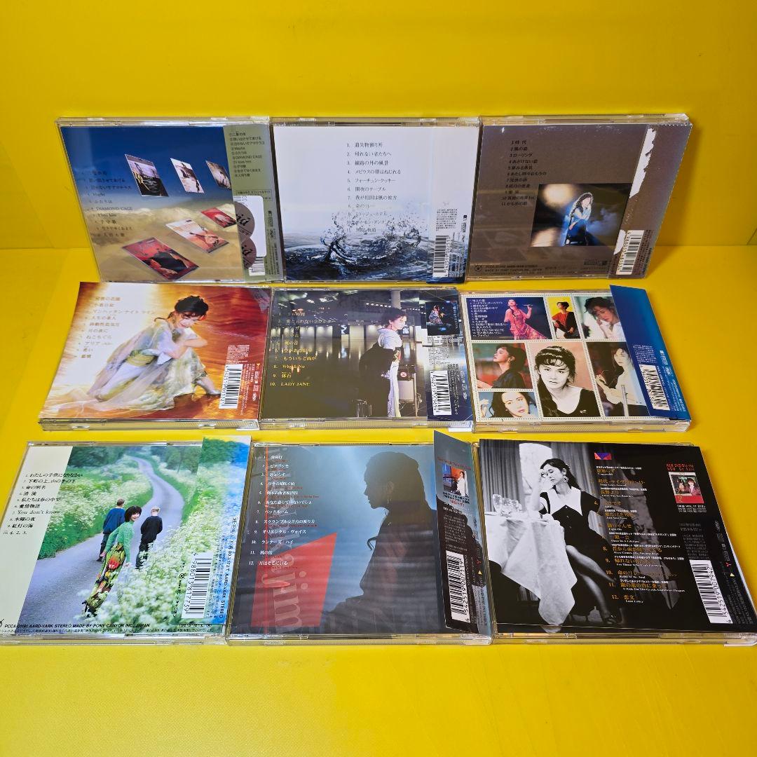 ※新品ケース交換済み　中島みゆきCD35枚一式