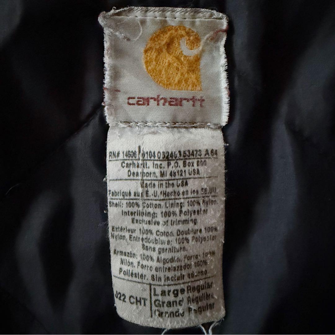 カーハート トラディショナルジャケット L 希少 CHT 90s 00s J22