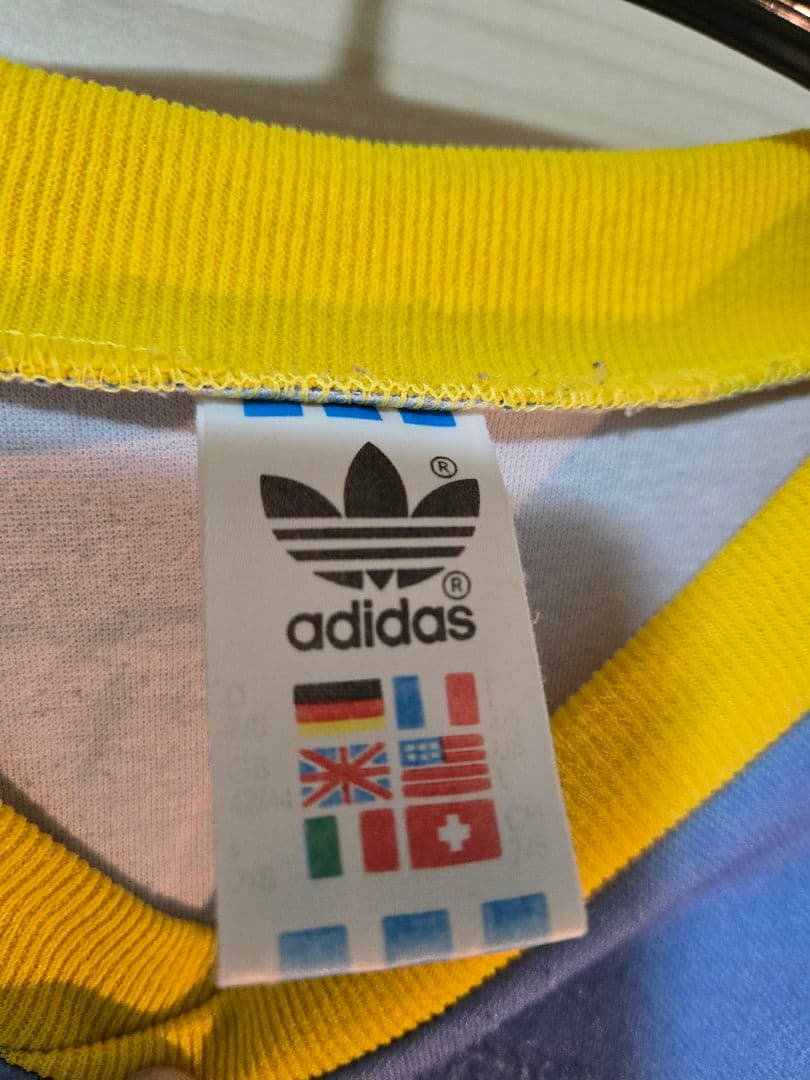 【adidas正規品】ヴィンテージ 長袖ユニ 80s/90s
