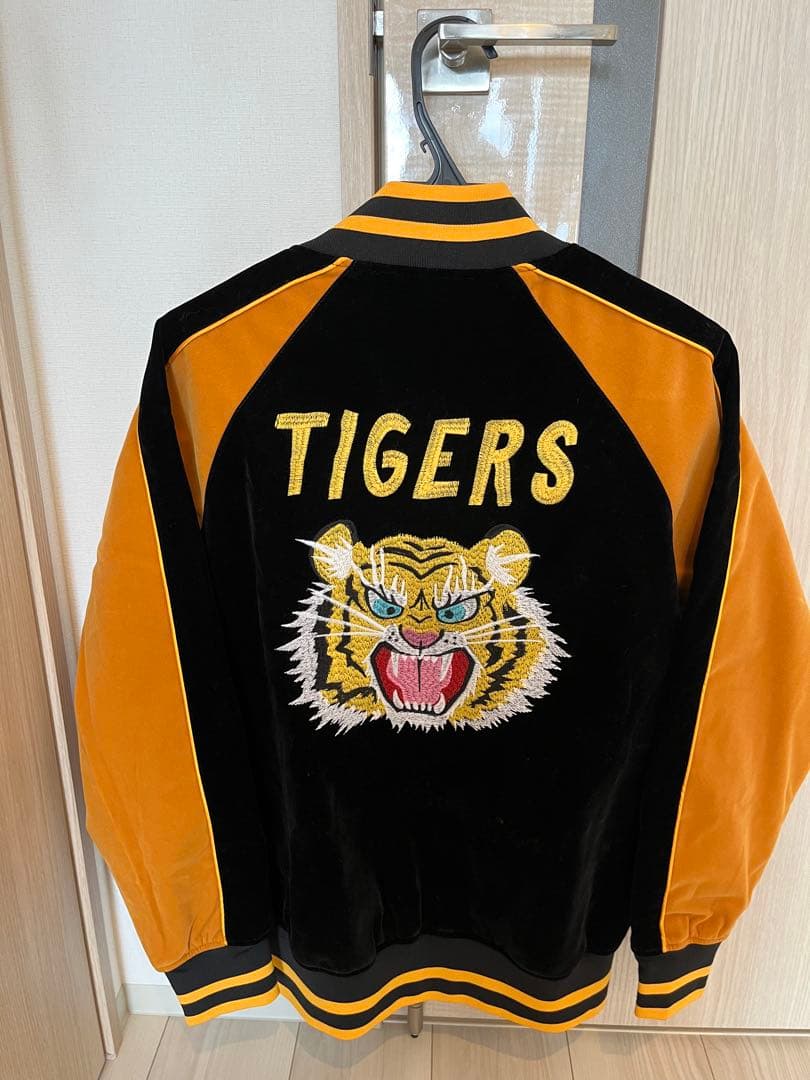 【タモさん様】阪神タイガース 別珍風タイガーススカジャン M