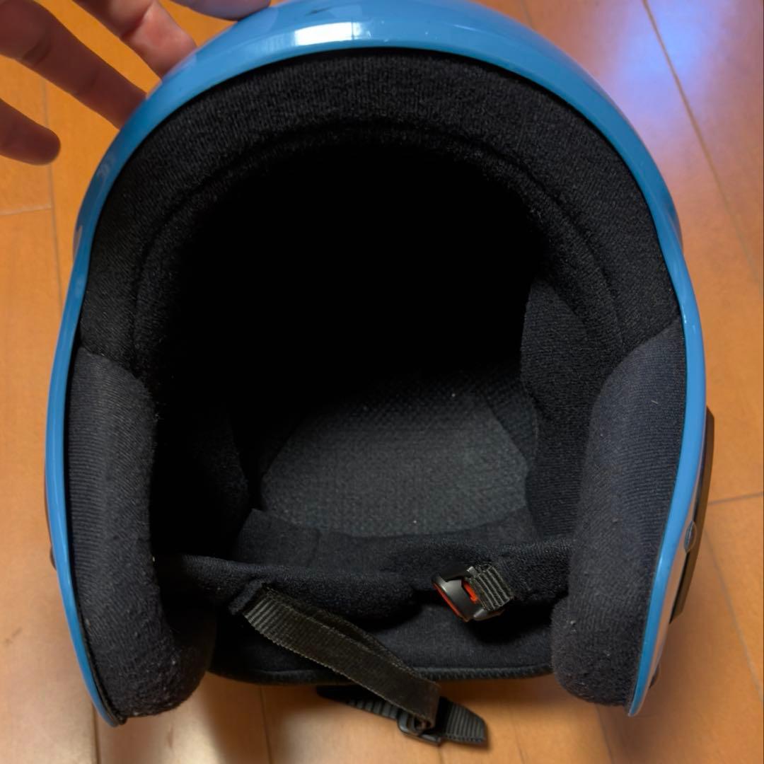 uvex 青 スキー ヘルメット