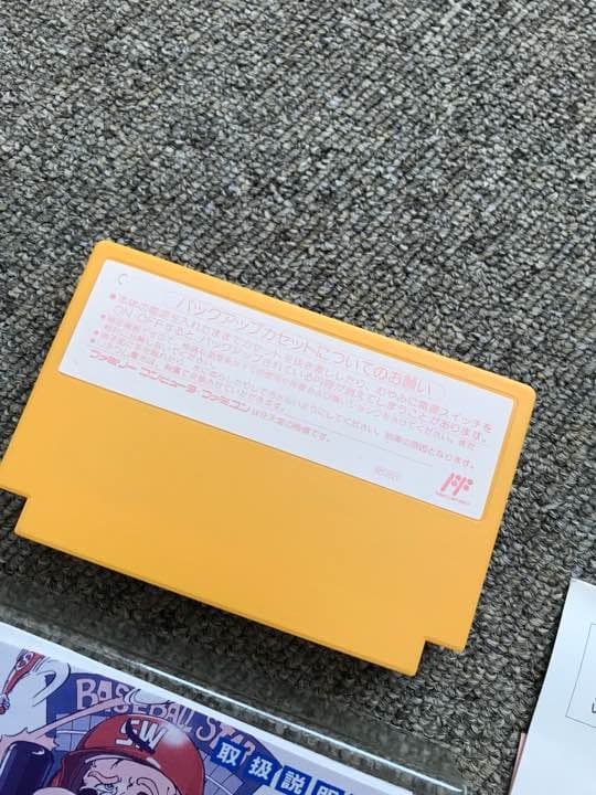 ファミコン ソフト ベースボール スター 目指せ三冠王 名作 SNK