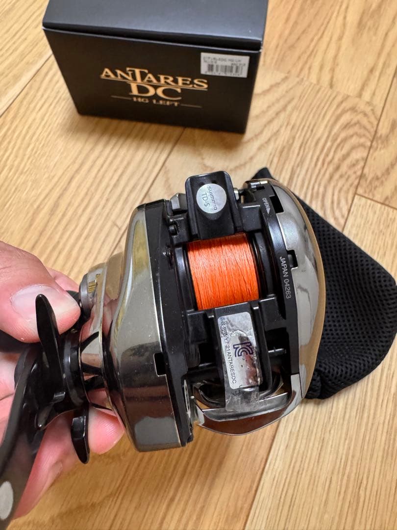 21ANTARES DC HG LEFT ベイトリール