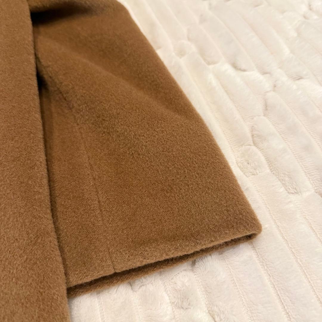 Max Mara ロングコート マックスマーラ ウール キャメル
