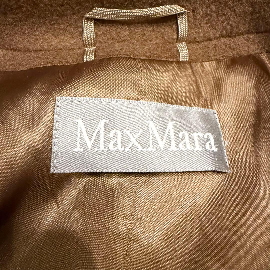 Max Mara ロングコート マックスマーラ ウール キャメル