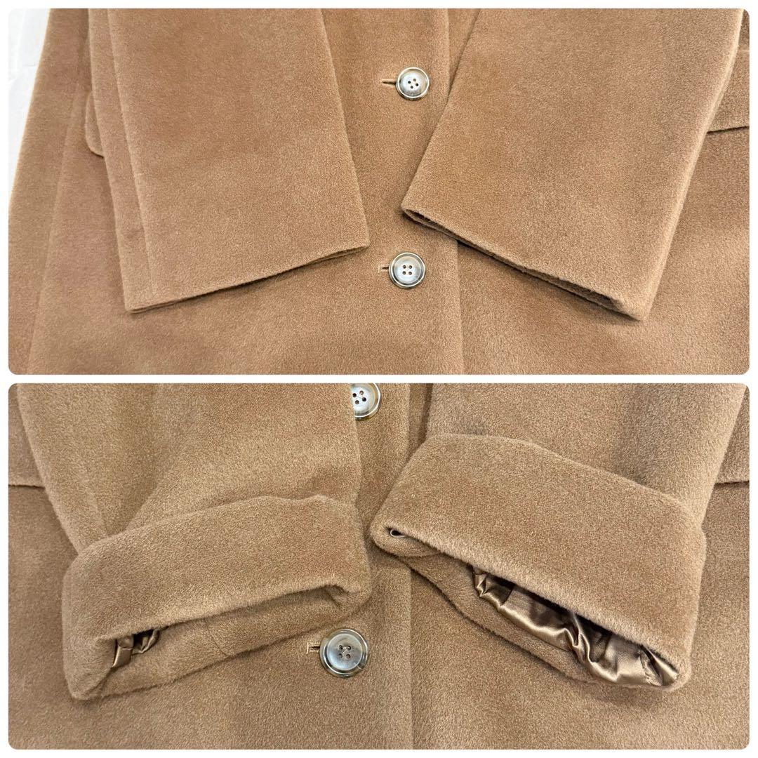 Max Mara ロングコート マックスマーラ ウール キャメル