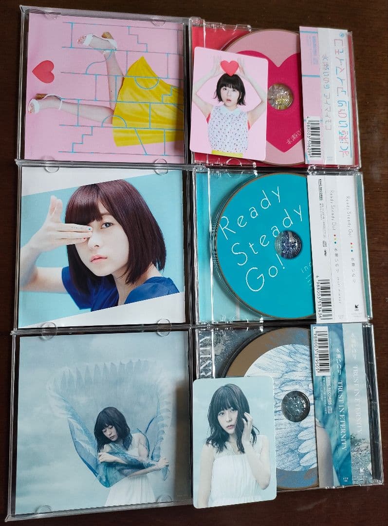 水瀬いのり シングルCD 12枚セット トレカ帯付き スクラップアート