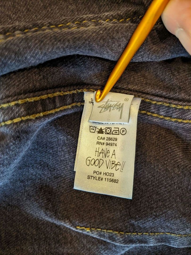 ジャケット・アウター Stussy Zip Workjacket Overdyed