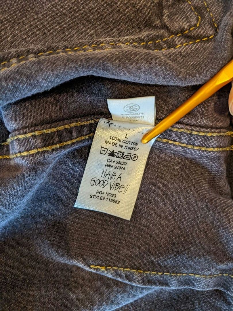 ジャケット・アウター Stussy Zip Workjacket Overdyed