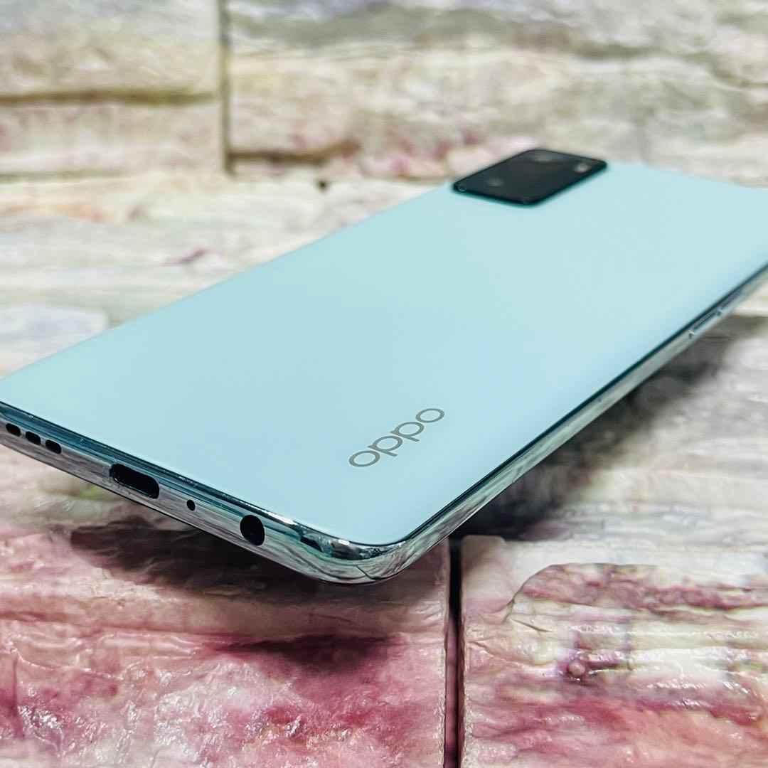 SIMフリー OPPO A55s 5G 64GB グリーン 電池良好