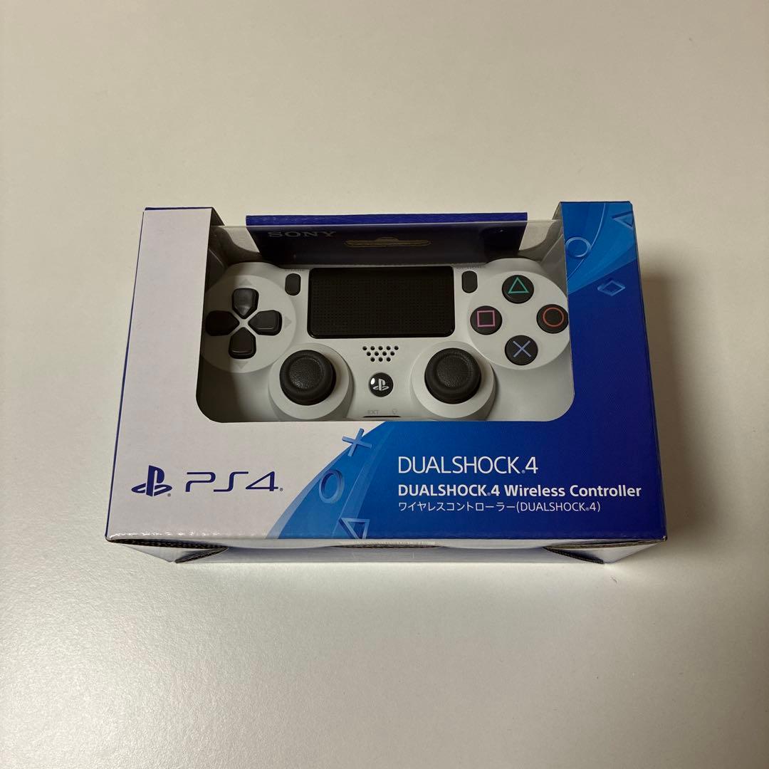 【新品未開封】PS4 DUALSHOCK4 グレイシャー・ホワイト