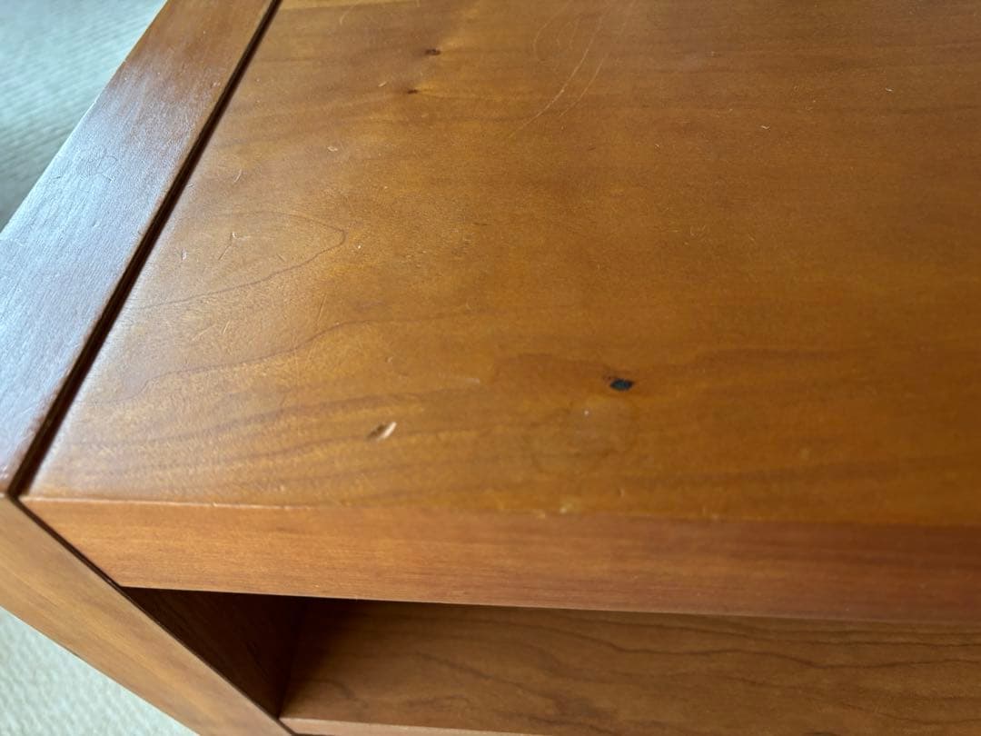 カワジュン　テレビボード　チェリー材