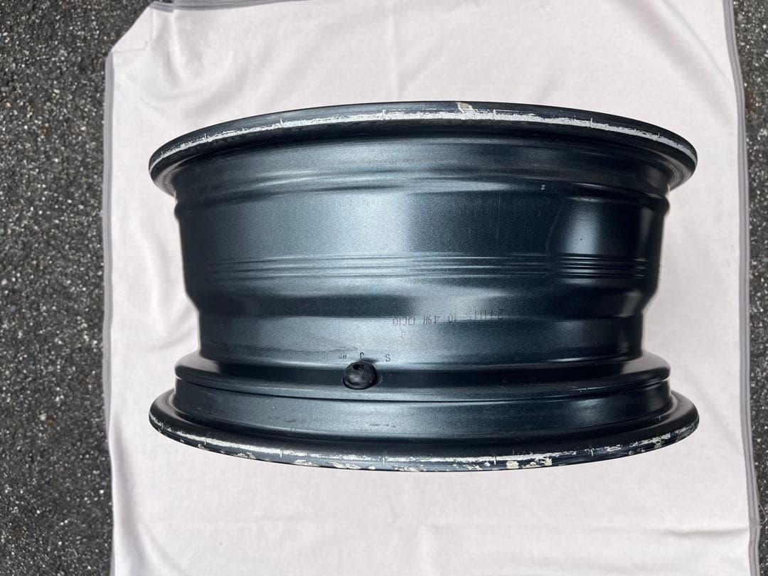 16インチ ブラック スポークホイール 4本セット①