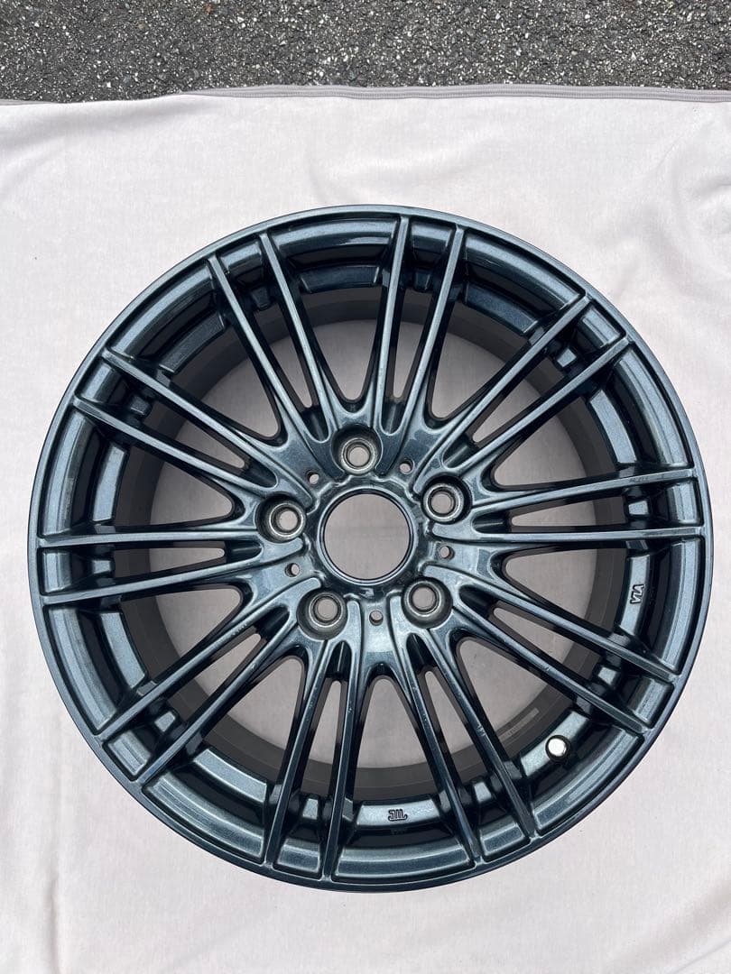 16インチ ブラック スポークホイール 4本セット①