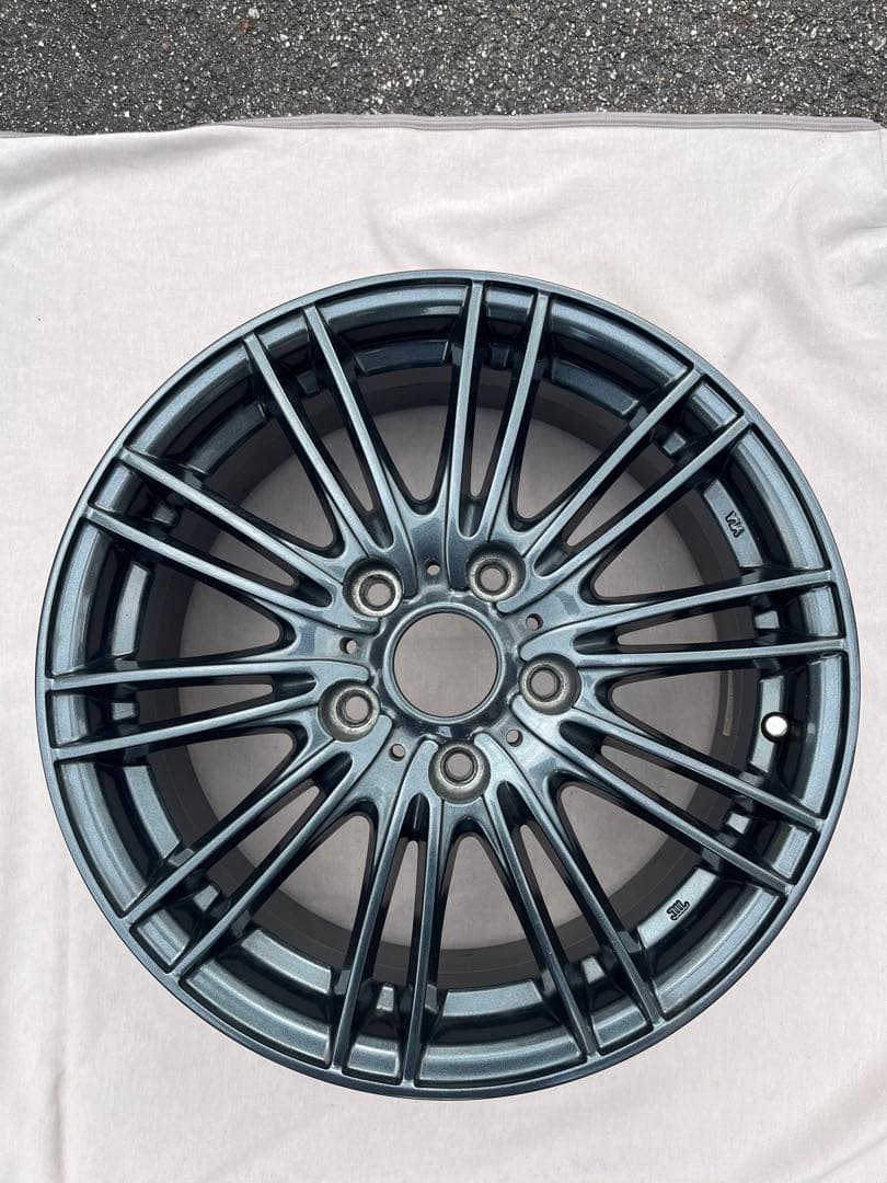 16インチ ブラック スポークホイール 4本セット①