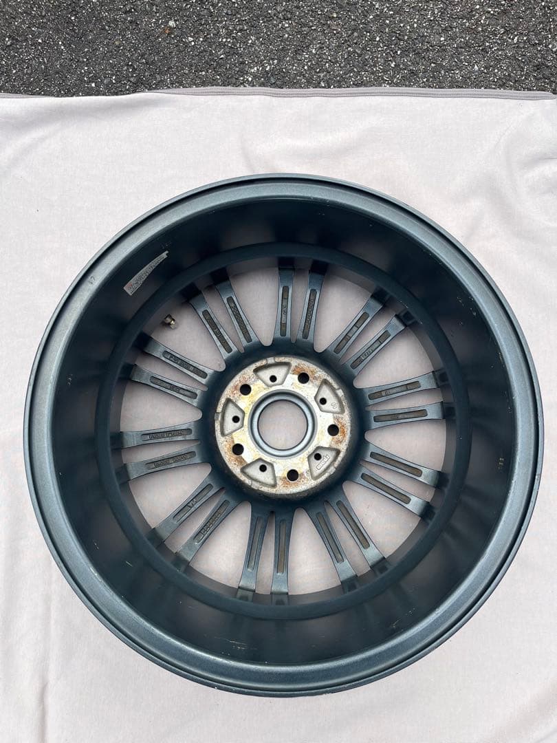 16インチ ブラック スポークホイール 4本セット①