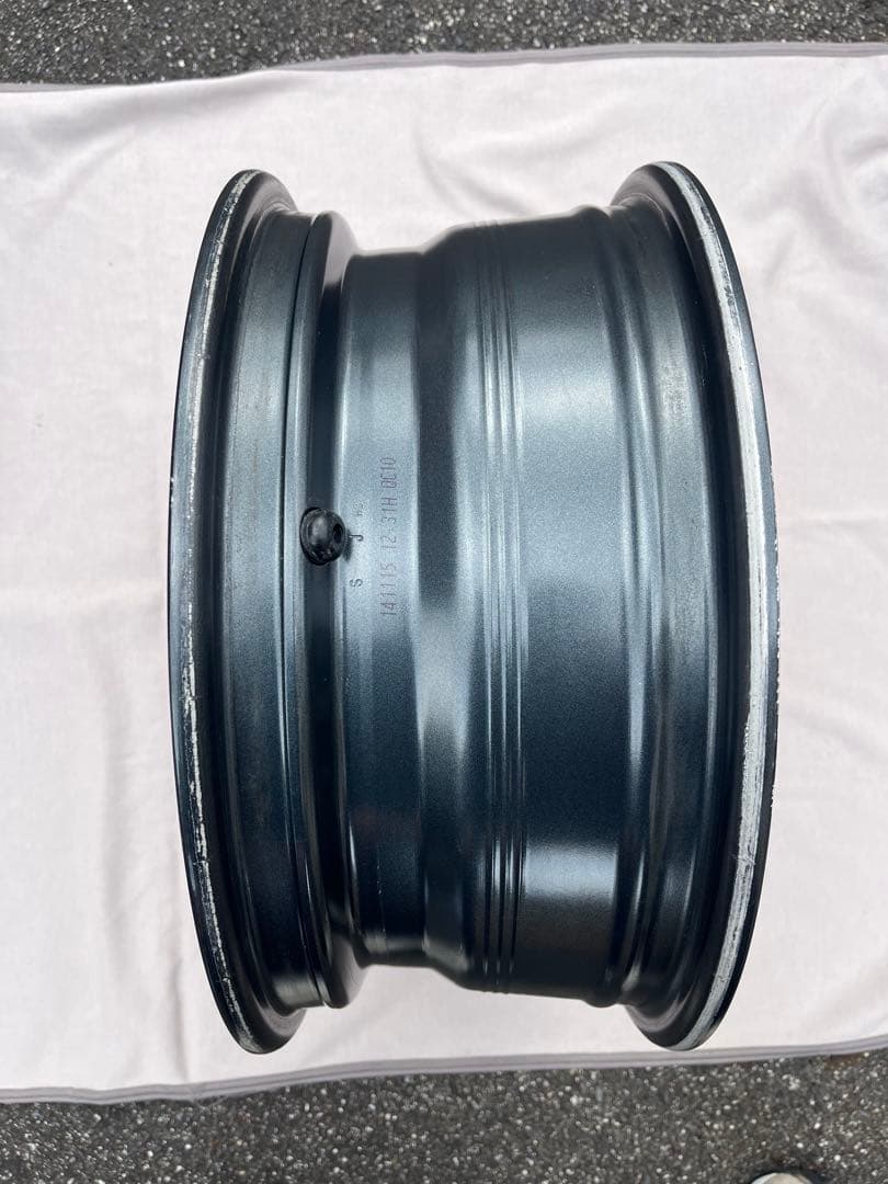 16インチ ブラック スポークホイール 4本セット①