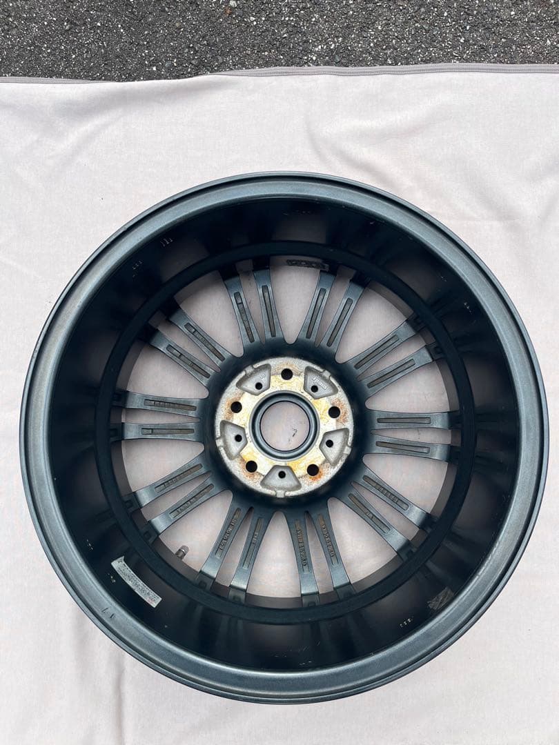 16インチ ブラック スポークホイール 4本セット①
