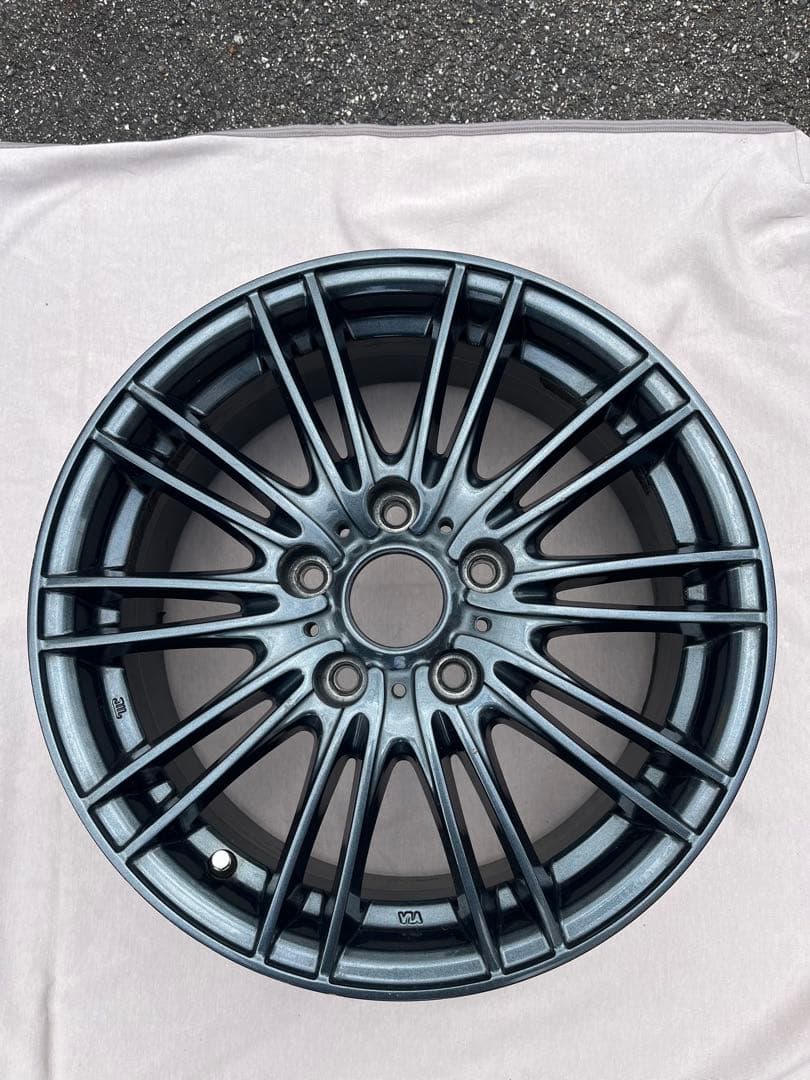 16インチ ブラック スポークホイール 4本セット①