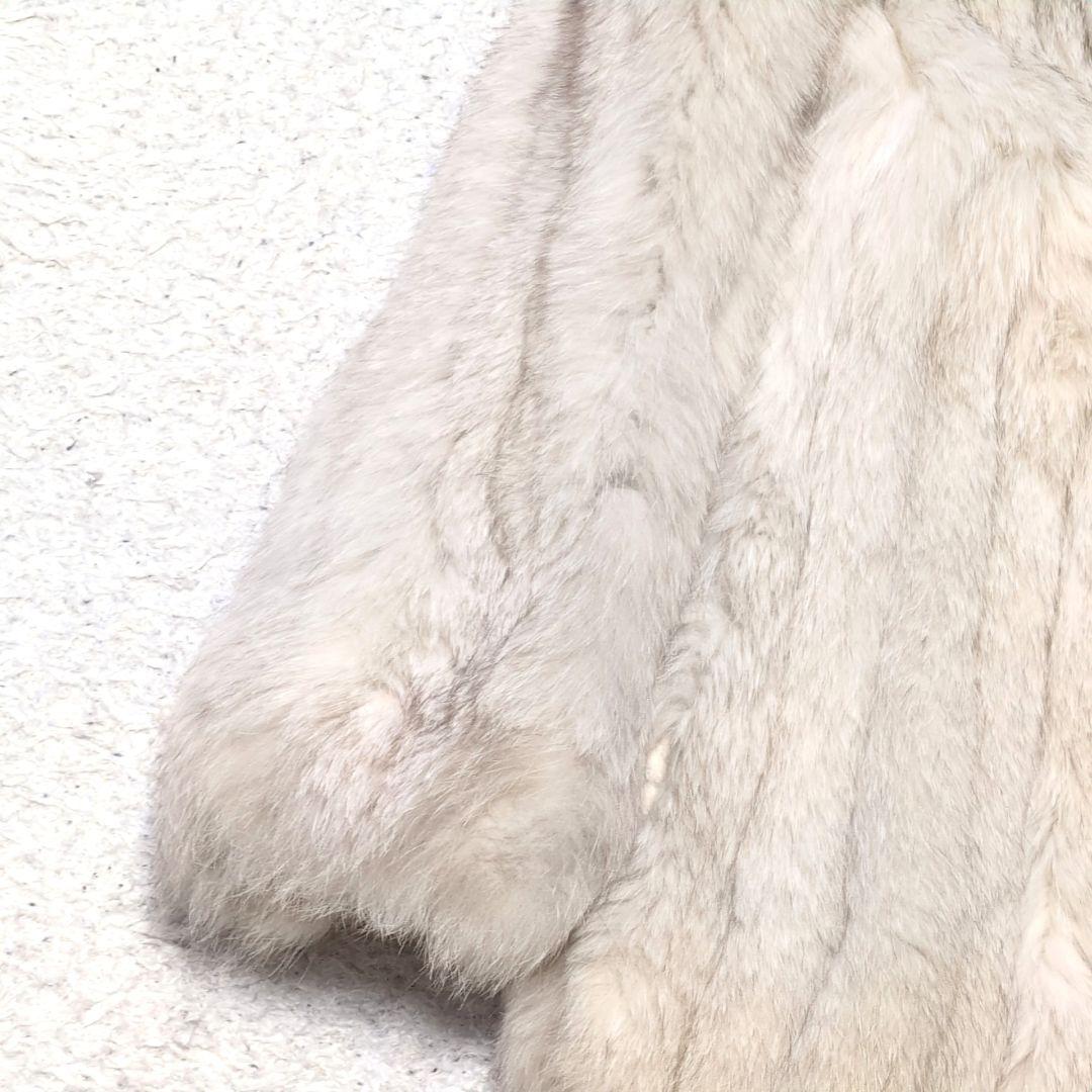 2-23【高級毛皮】SAGAFOX フォックスファーコート