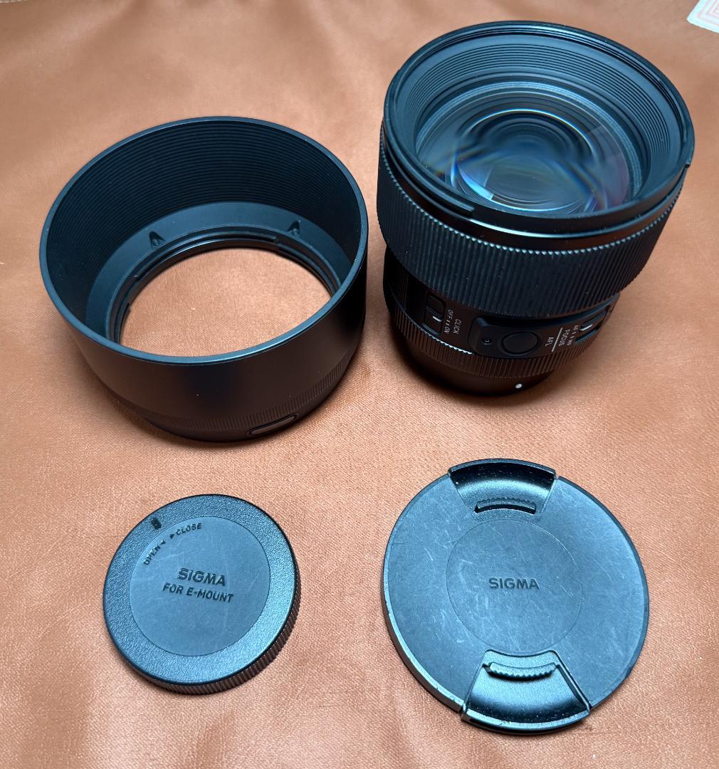SIGMA 85mm F1.4 DC DN レンズ E mount