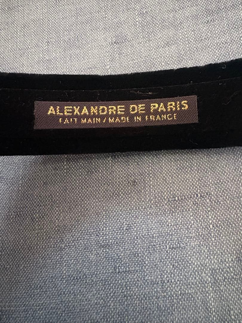 ALEXANDRE DE PARISアレクサンドルドゥパリカチューシャ試着のみ