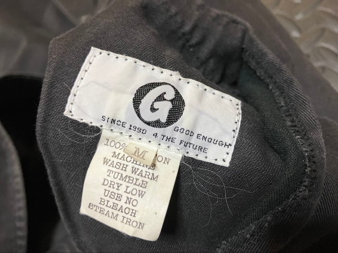 【初期90sレア】セットアップ　グッドイナフ古着加工