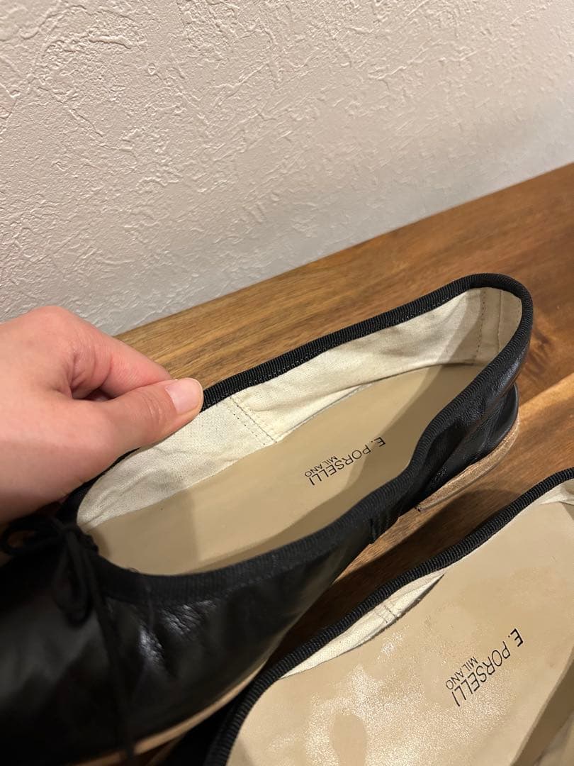 E. Porselli ポルセリ　黒　39