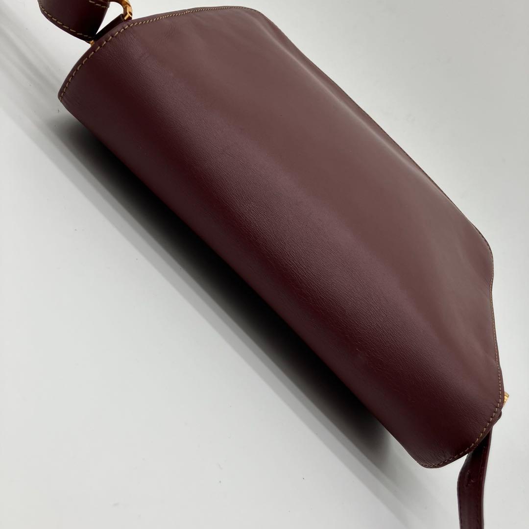 希少✨美品✨カルティエ ショルダーバッグ マスト Cホック フラップ 斜め掛け