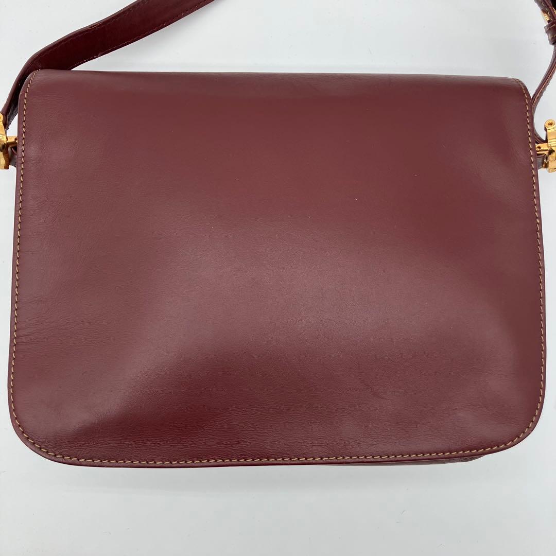 希少✨美品✨カルティエ ショルダーバッグ マスト Cホック フラップ 斜め掛け