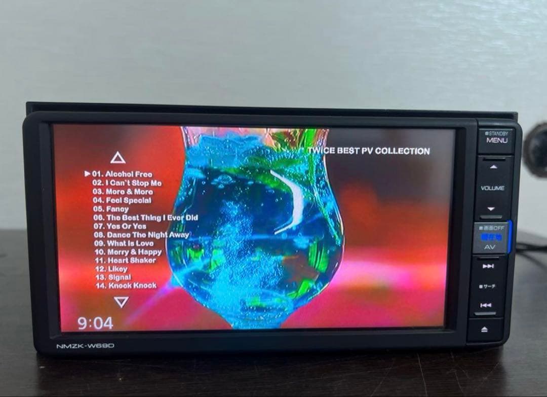 DAIHATSU NMZK-W650 カーナビ　動作確認済　良好作動品