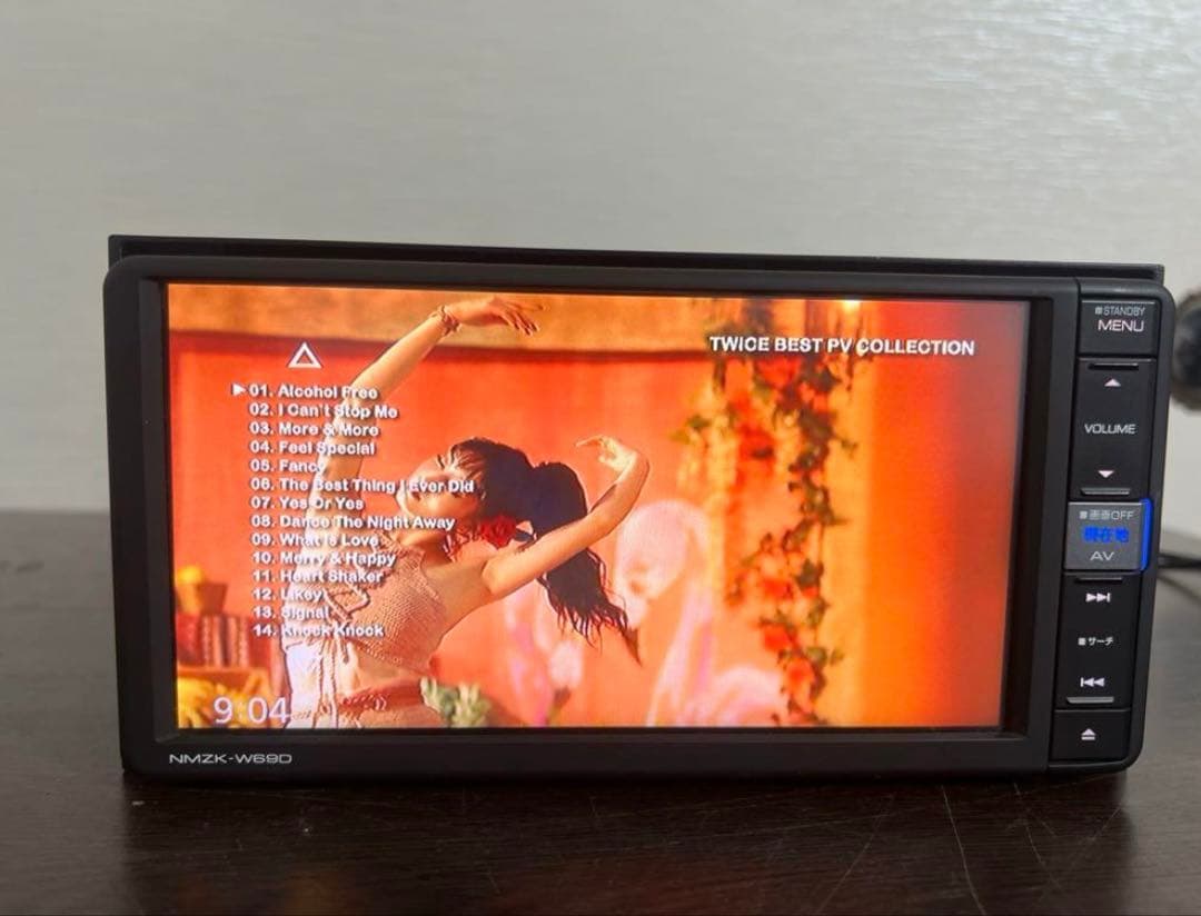 DAIHATSU NMZK-W650 カーナビ　動作確認済　良好作動品