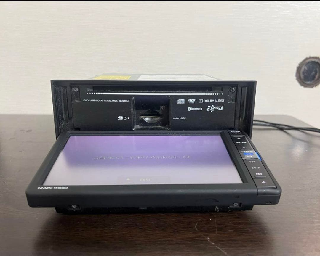 DAIHATSU NMZK-W650 カーナビ　動作確認済　良好作動品