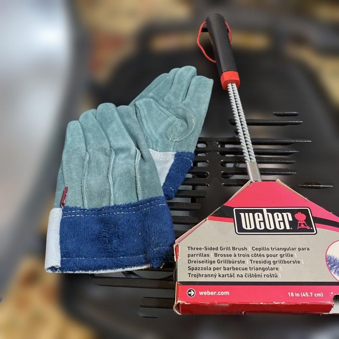 バーベキュー・調理用品 Weber BBQ Grill plus wire brush etc