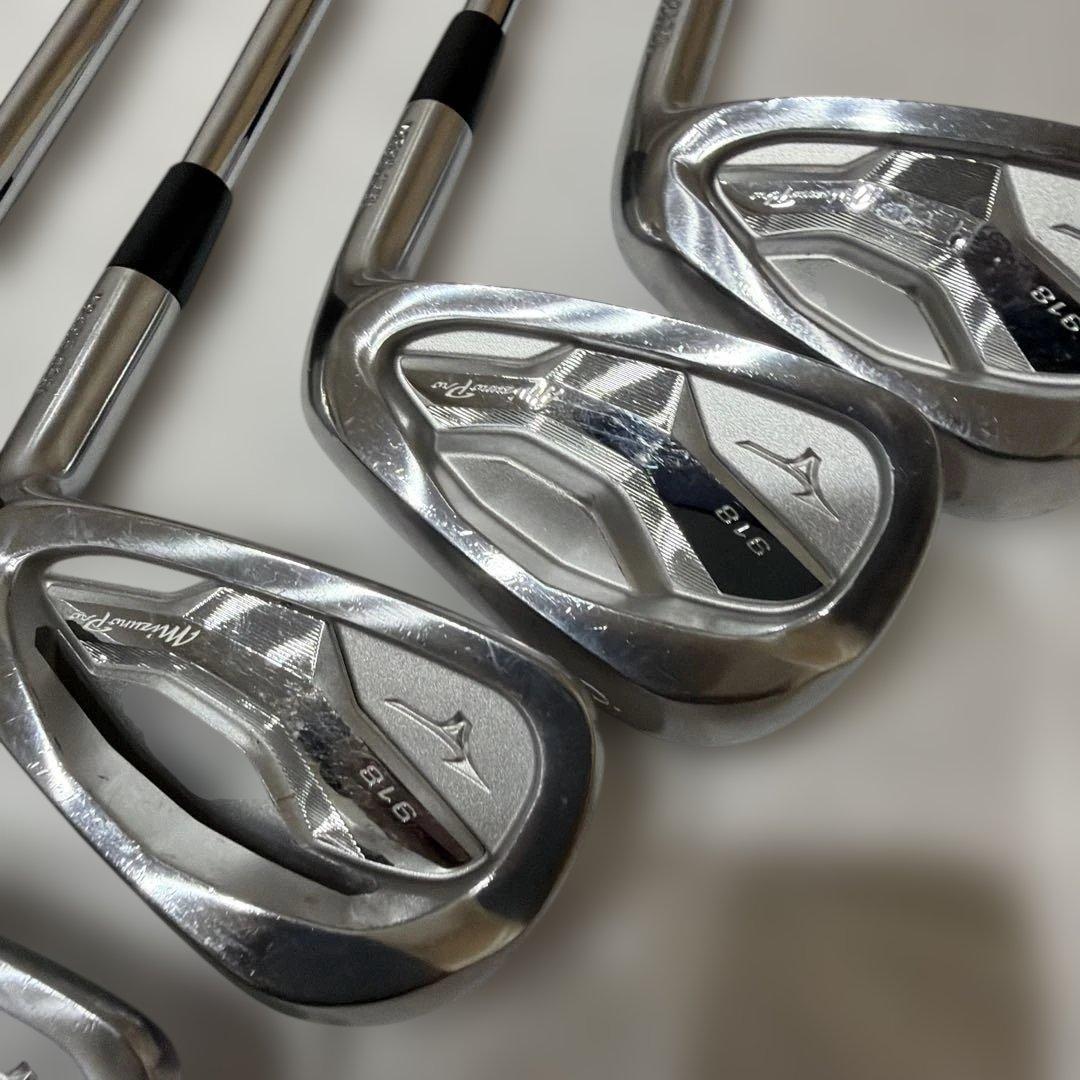 ミズノプロ 918 アイアンのセット 5-9番 スチール製