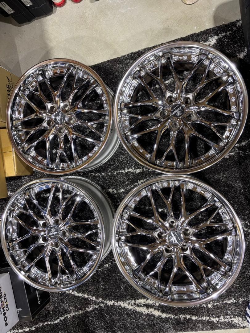 WEDS ウェッズ クレンツェウィーバル 19インチ ホイール4本 ナット付